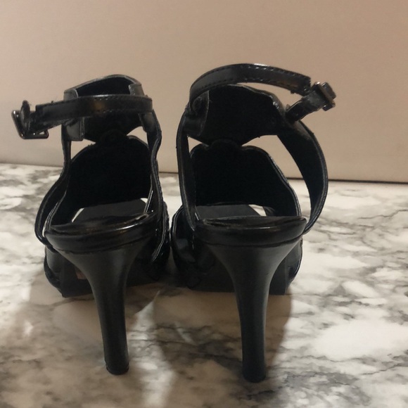 Paprika Black Sexy Open Toe heels Sandals - Picture 9 of 9